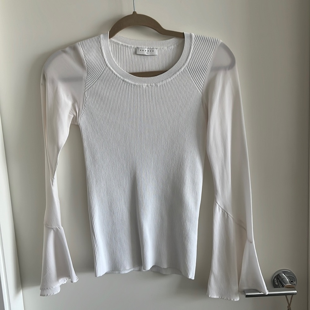White Sandro Top